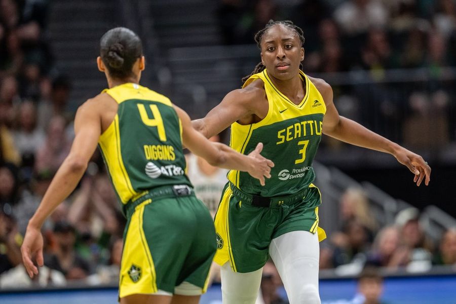 WNBA: New York Liberty at Seattle Storm