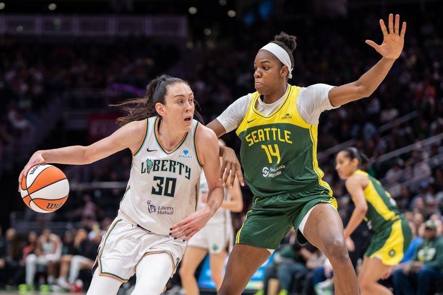 WNBA: New York Liberty at Seattle Storm