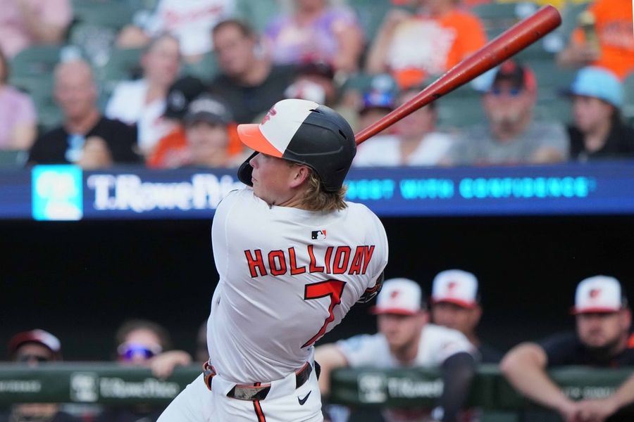 MLB: Texas Rangers at Baltimore Orioles
