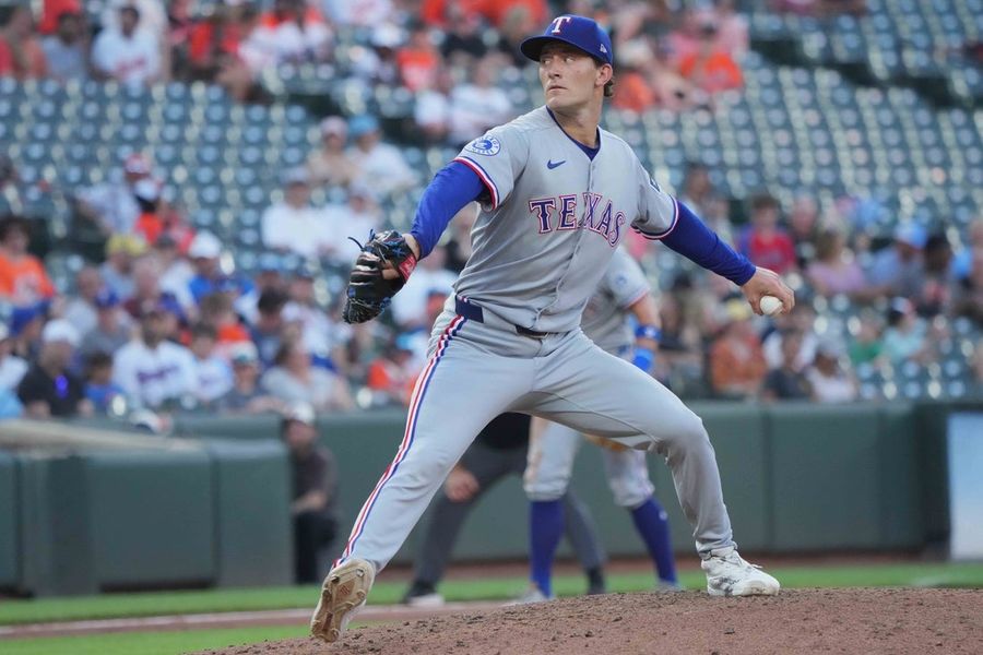 MLB: Texas Rangers in Baltimore Oriols