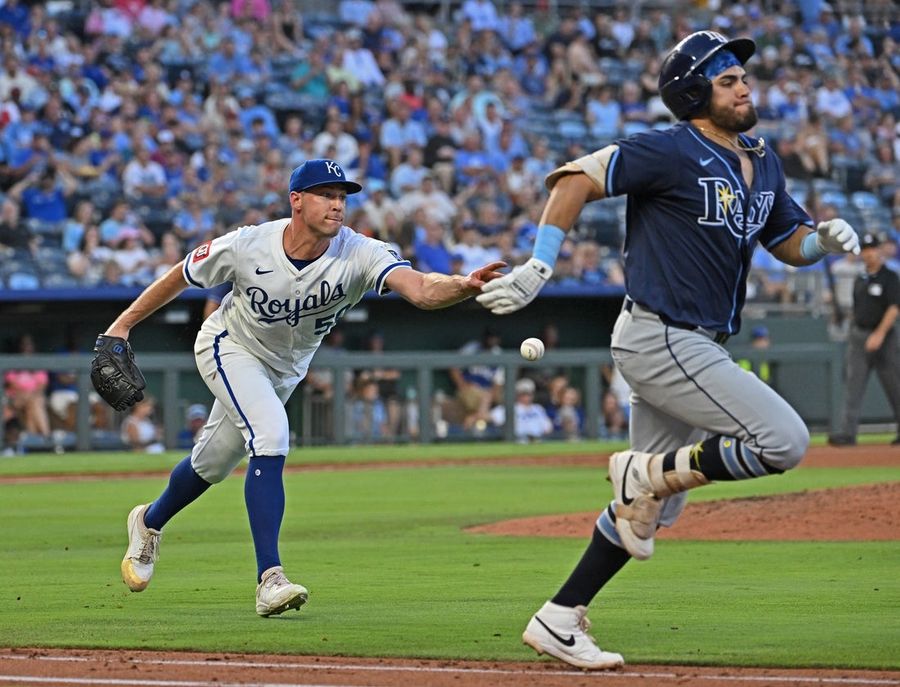 MLB: कैनसस सिटी रॉयल्स में टाम्पा बे किरणें