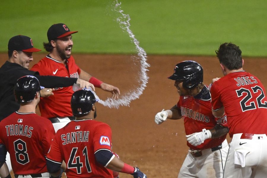MLB: Toronto Blue Jays at Cleveland Guardians