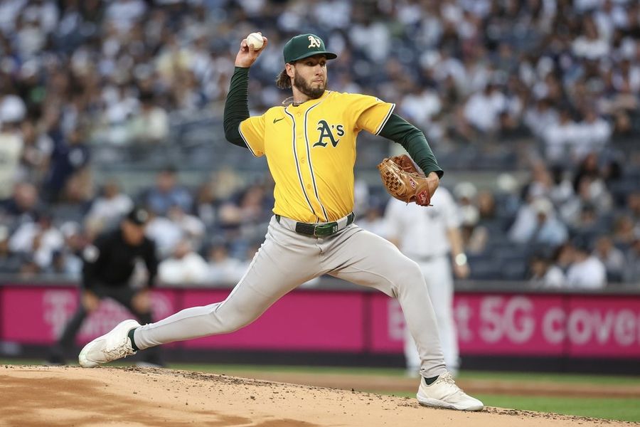 MLB: Athletics at New York Yankees
