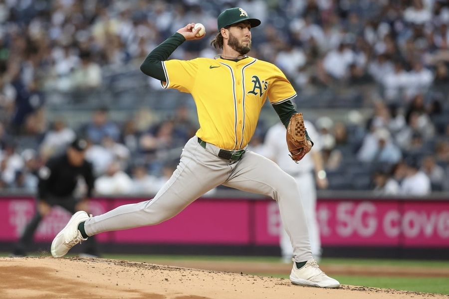 MLB: Athletics in New York Yankis