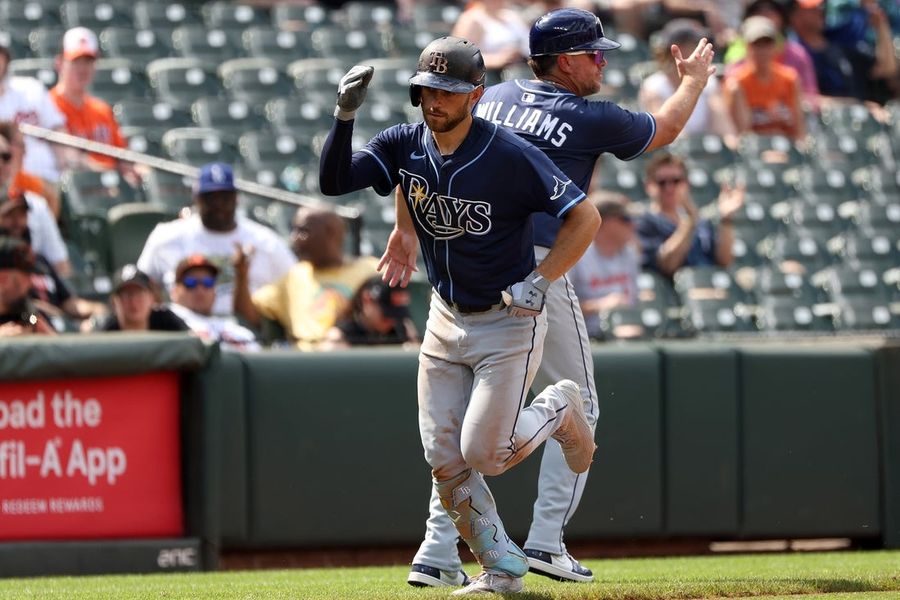 MLB: बाल्टीमोर ओओल में टाम्पा बे किरणें