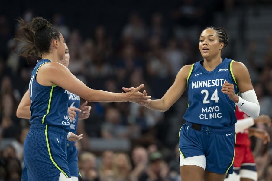 WNBA: Washington Mistics in Minnesota Links