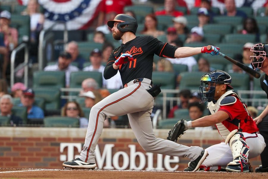 MLB: Baltimor Oriols in Atlanta brave