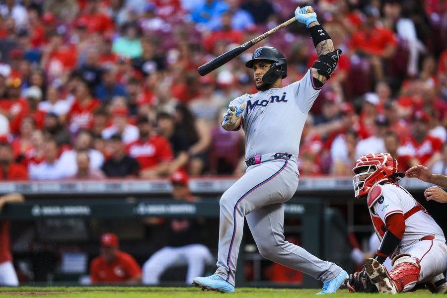 MLB: Miami Marlins in Cincinnati Reds