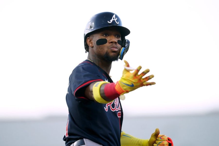MLB: Atlanta Braves at Athletics