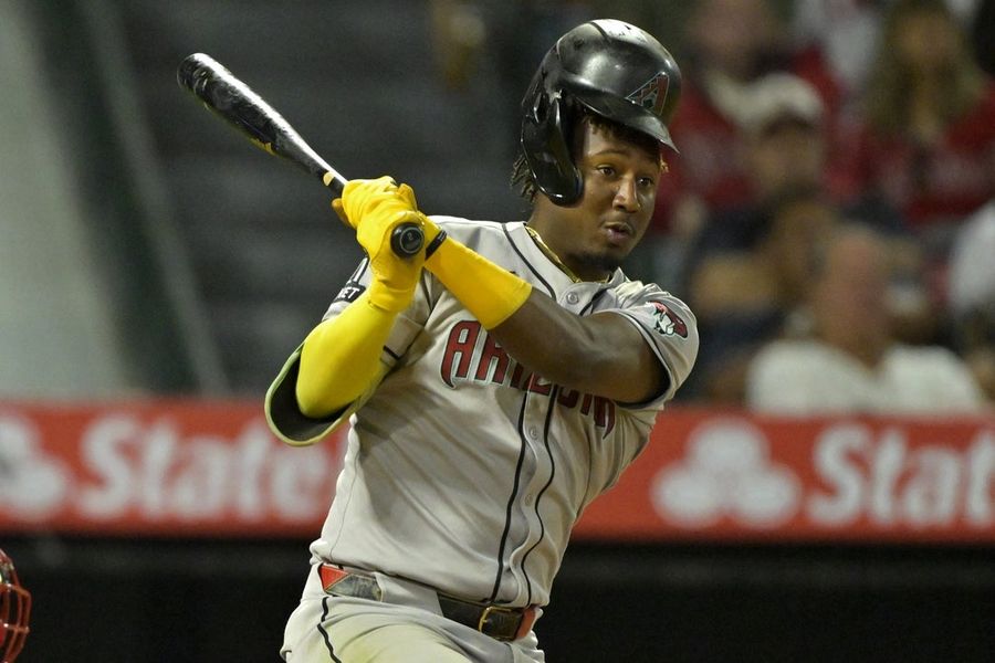 MLB: Arizona Diamondbacks at Los Angeles Angels