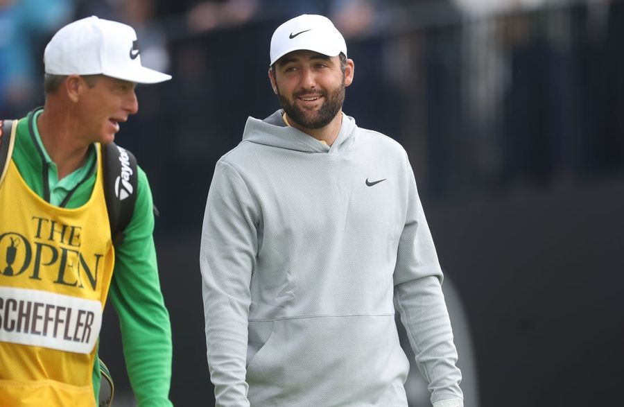 Scottie Scheffler holds lead at midway point of The Open