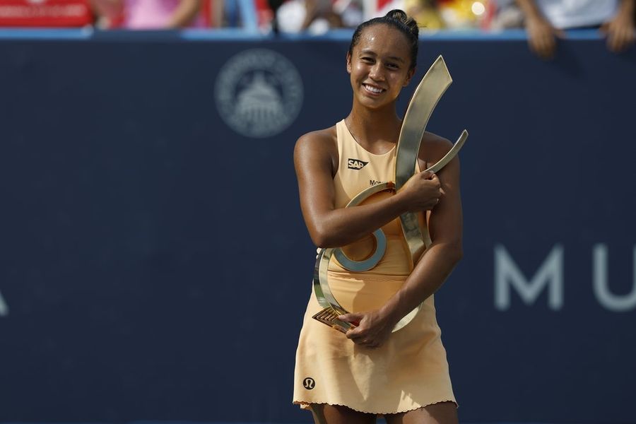 WTA roundup: Leylah Fernandez wins biggest title of career in D.C.