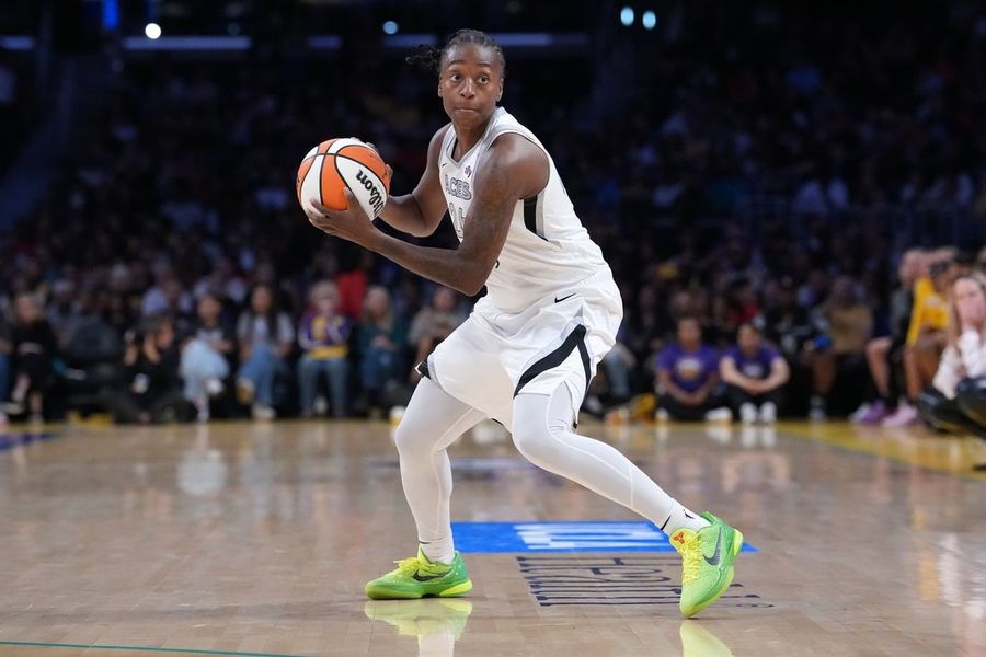 Jewell Loyd's season-high 27 points help Aces bounce back vs. Valkyries