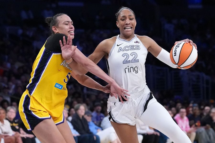 WNBA: Las Vegas Aces at Los Angeles Sparks