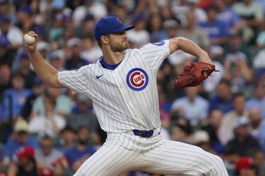 MLB: Cincinnati Reds at Chicago Cubs