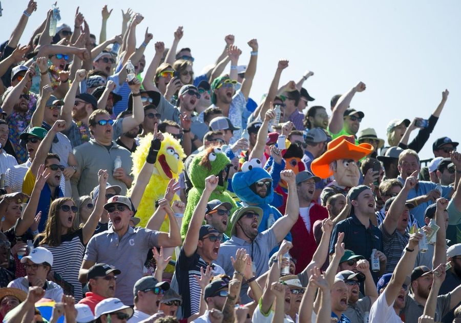 Chaos of 'Coliseum' all part of charm at WM Phoenix Open