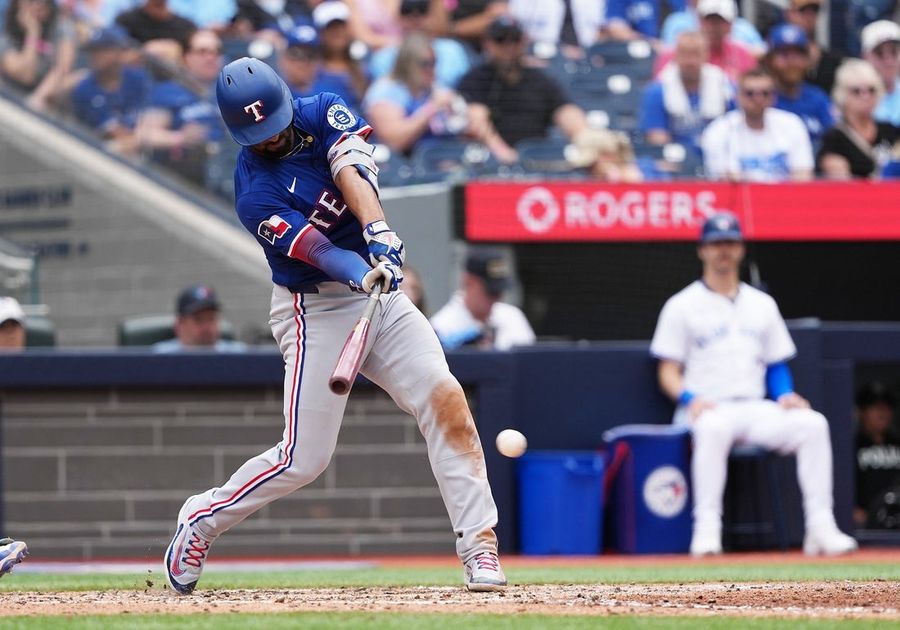MLB: Texas Rangers at Toronto Blue Jays