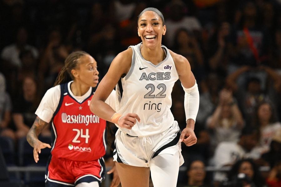 WNBA: Las Vegas Aces at Washington Mystics
