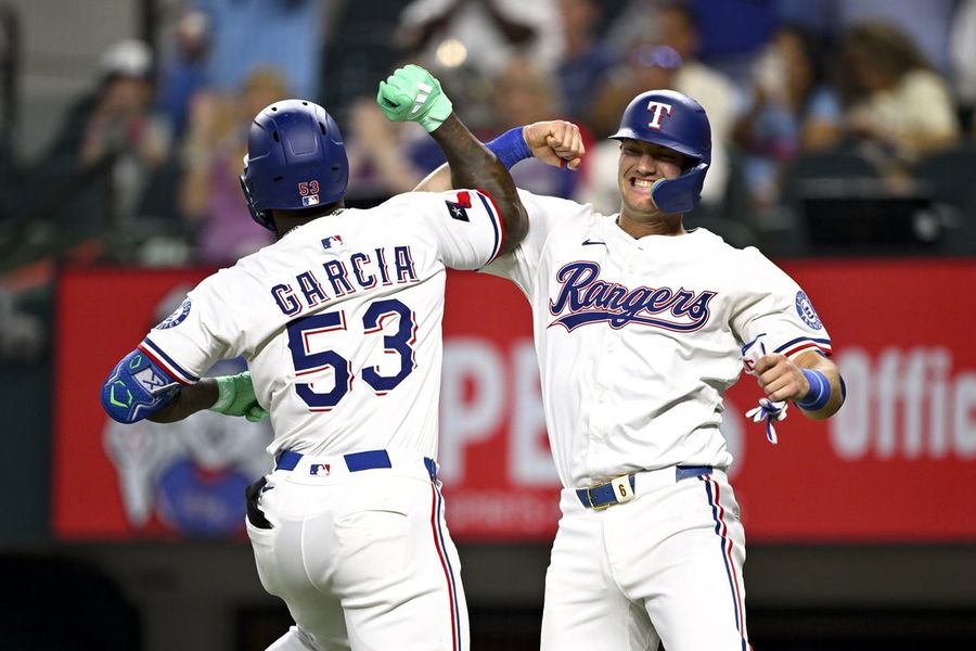 Power surge backs Jack Leiter’s gem as Rangers pound Guardians