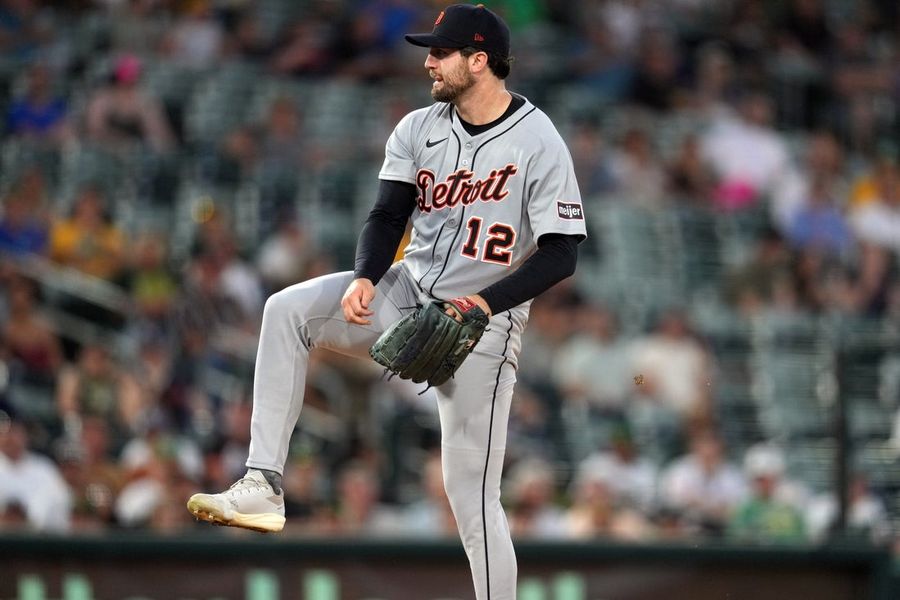 MLB: Detroit Tigers at Athletics