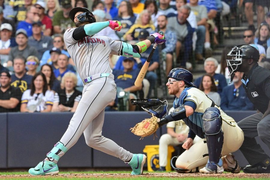MLB: Arizona Diamondbacks at Milwaukee Brewers