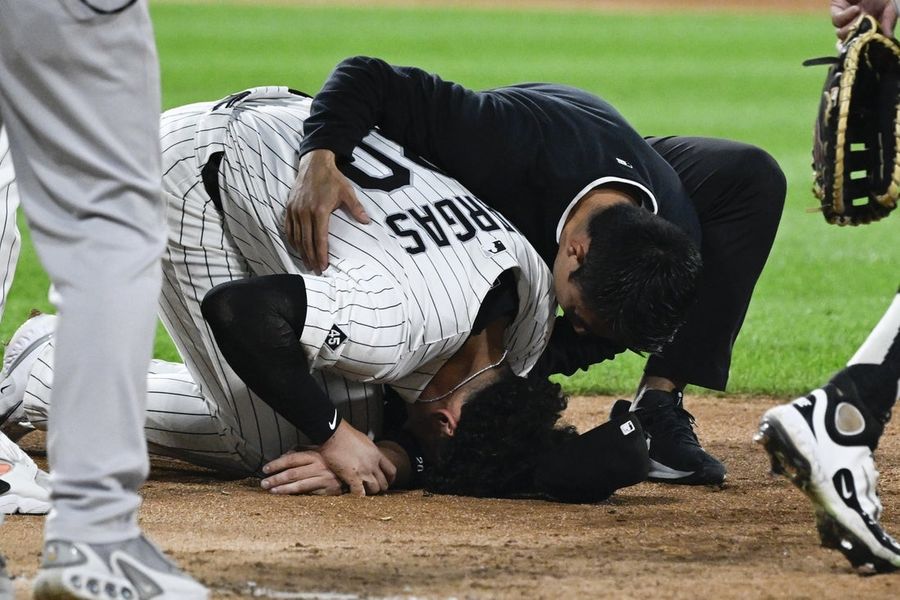 Deadspin | White Sox put Miguel Vargas on IL after collision with Aaron Judge
