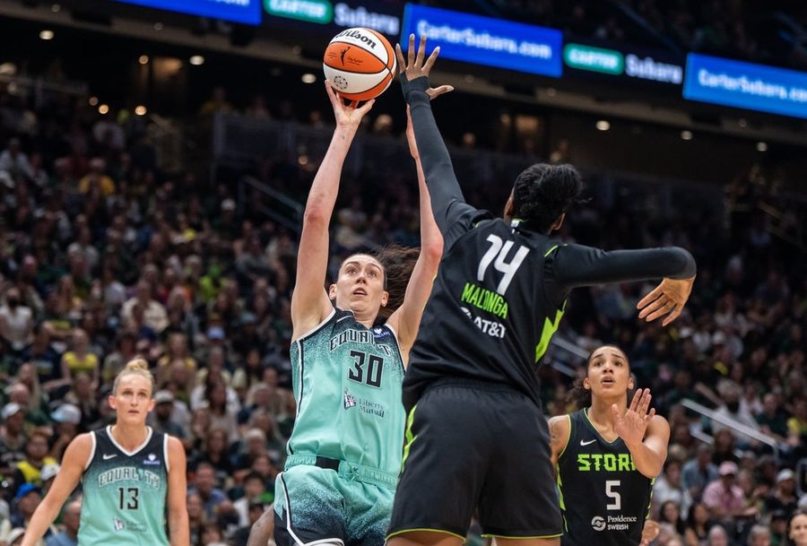 WNBA: New York Liberty at Seattle Storm