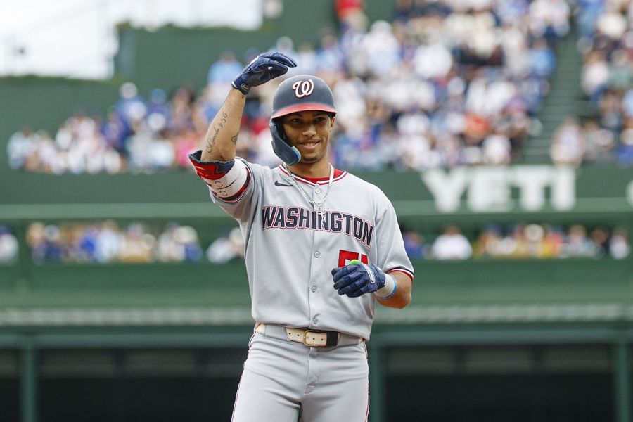 MLB: Washington Nationals at Chicago Cubs