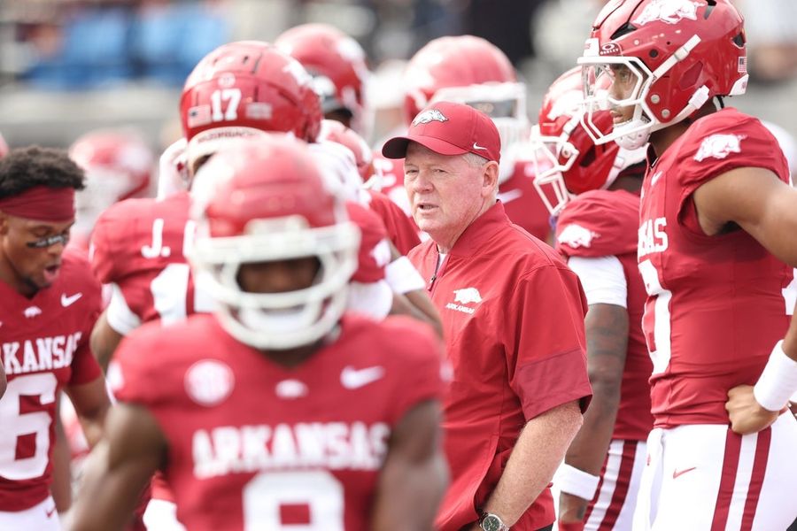 With Bobby Petrino back, Arkansas seeks another upset of No. 12 Tennessee