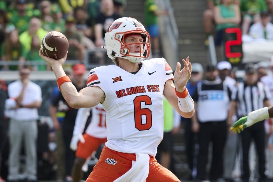 NCAA Football: Oklahoma State at Oregon