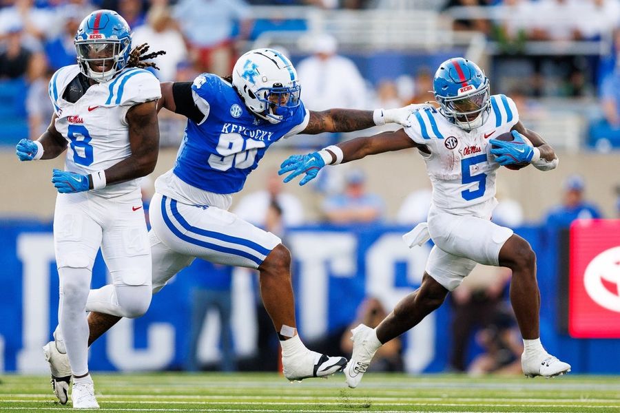 NCAA Football: Mississippi at Kentucky