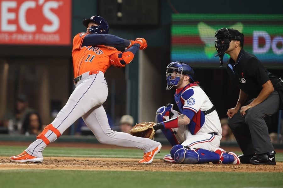 MLB: Houston Astros at Texas Rangers