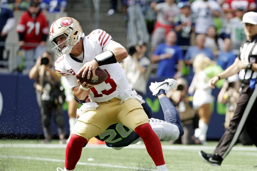 NFL: San Francisco 49ers at Seattle Seahawks