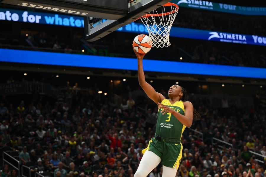 WNBA: Golden State Valkyries at Seattle Storm