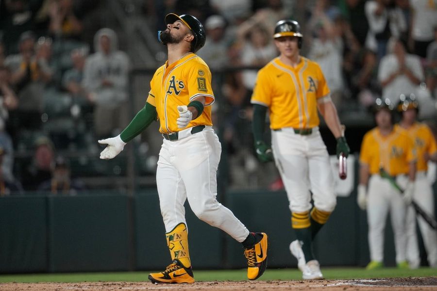 MLB: Cincinnati Reds at Athletics