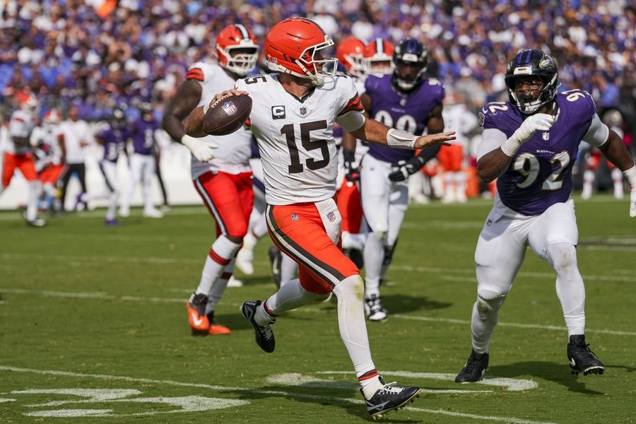 NFL: Cleveland Browns at Baltimore Ravens