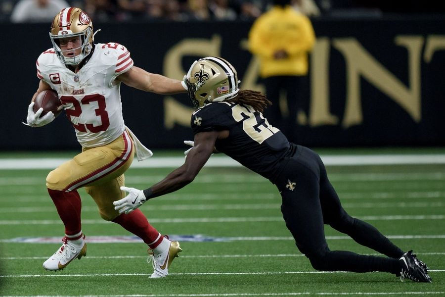 NFL: San Francisco 49ers at New Orleans Saints