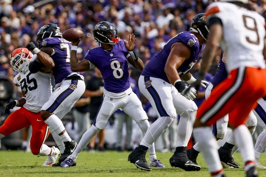 NFL: Cleveland Browns at Baltimore Ravens