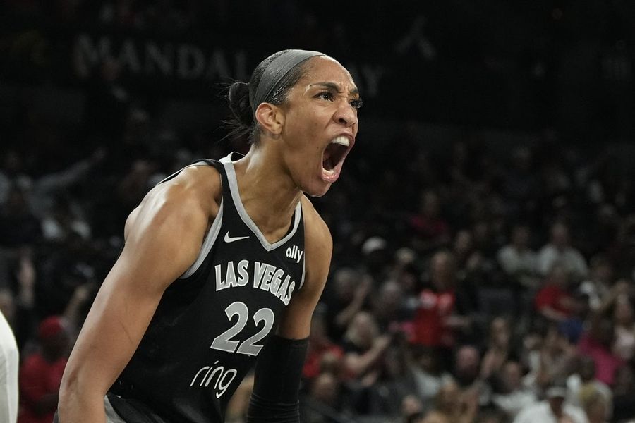 WNBA: Playoffs-Seattle Storm at Las Vegas Aces