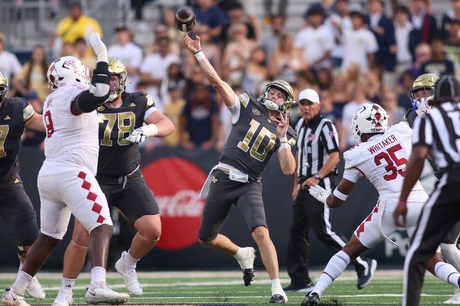 NCAA Football: Temple at Georgia Tech