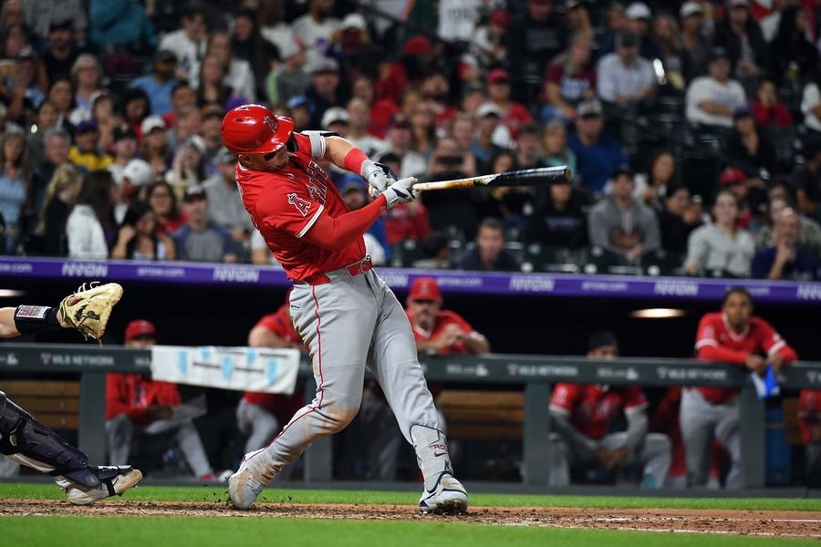 MLB: Los Angeles Angels at Colorado Rockies