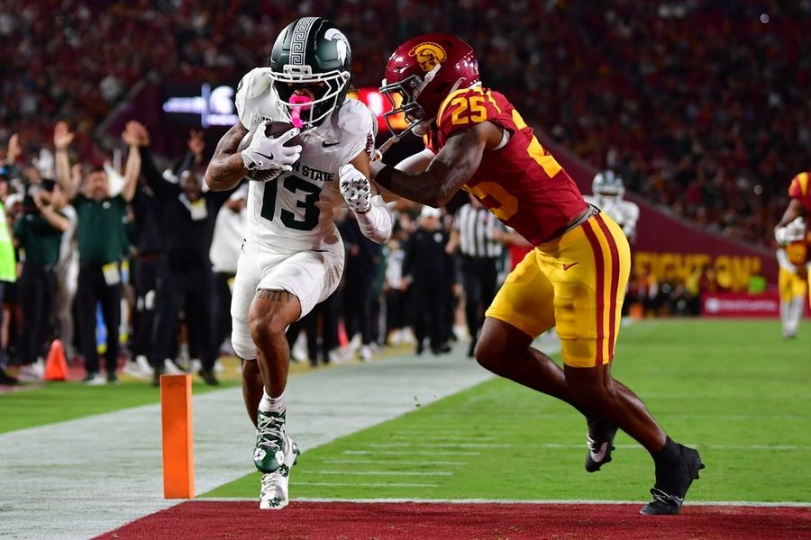 NCAA Football: Michigan State at Southern California