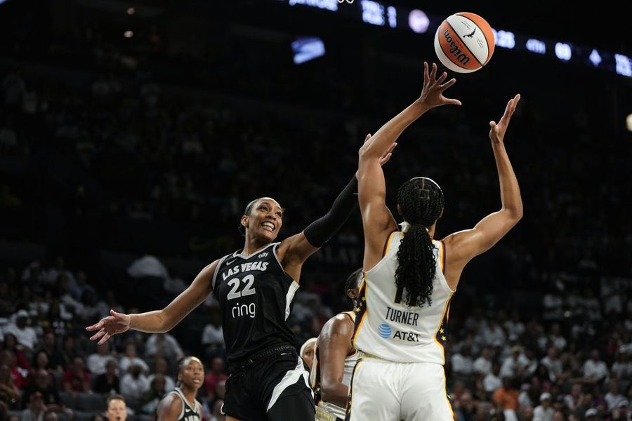 WNBA: Playoffs-Indiana Fever at Las Vegas Aces