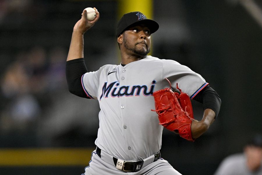 MLB: Miami Marlins at Texas Rangers