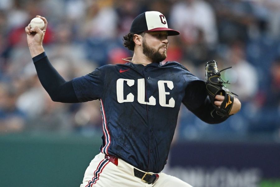 MLB: Texas Rangers at Cleveland Guardians