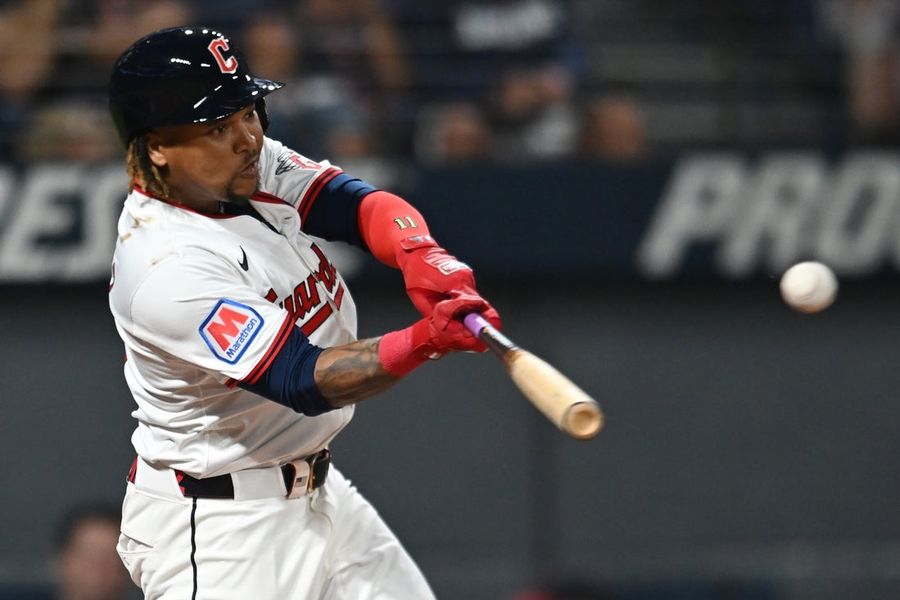 MLB: Texas Rangers at Cleveland Guardians