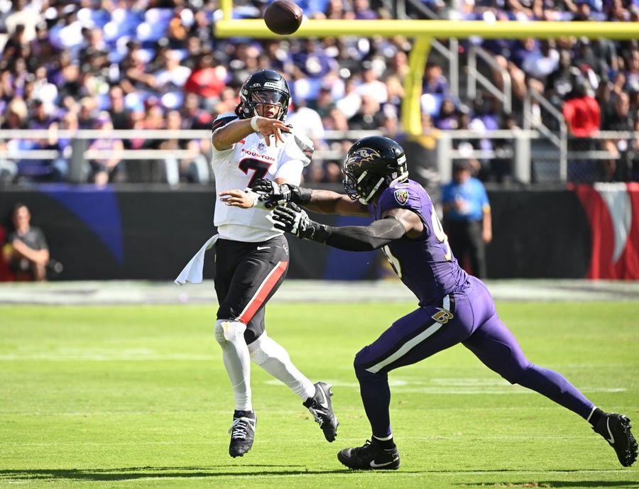 NFL: Houston Texans at Baltimore Ravens