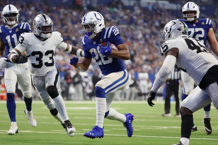 NFL: Las Vegas Raiders at Indianapolis Colts