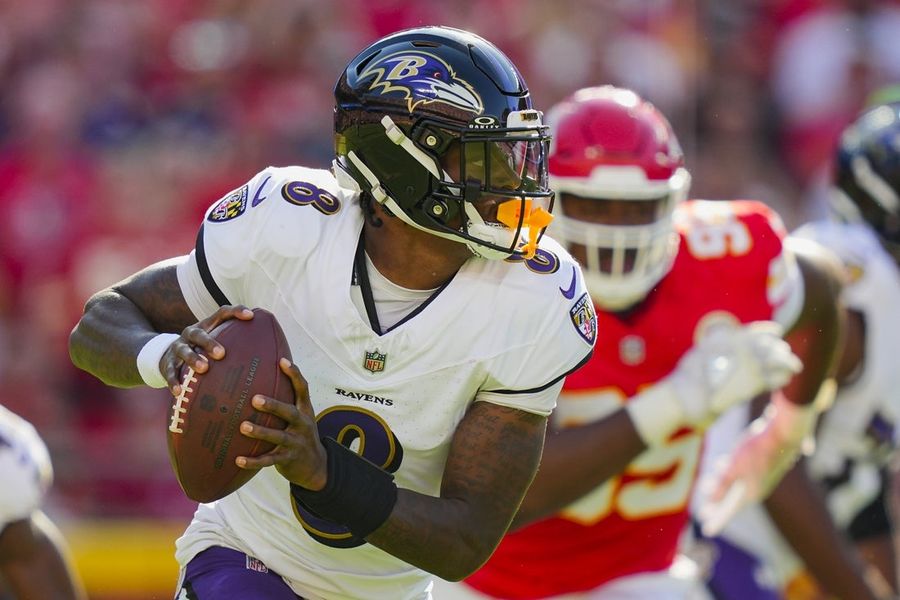 With Ravens' Lamar Jackson out vs. Bears, Tyler Huntley reportedly to start