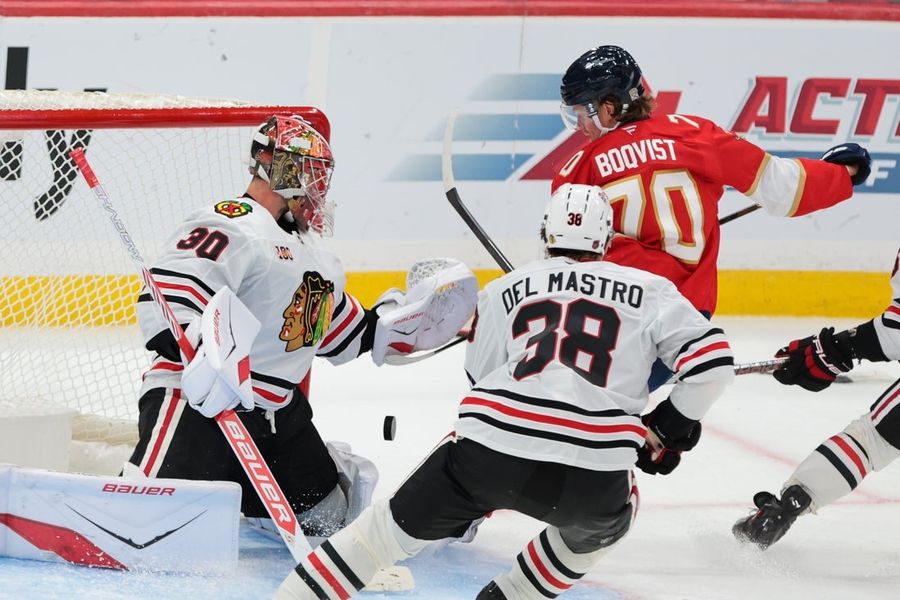 NHL: Chicago Blackhawks at Florida Panthers